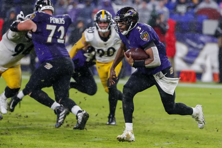 Úr leik Steelers og Ravens þann 29. desember 2019.