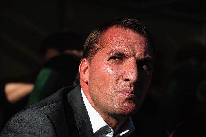 Brendan Rodgers starfaði áður hjá Chelsea og þekkir Eið Smára vel frá þeim tíma.