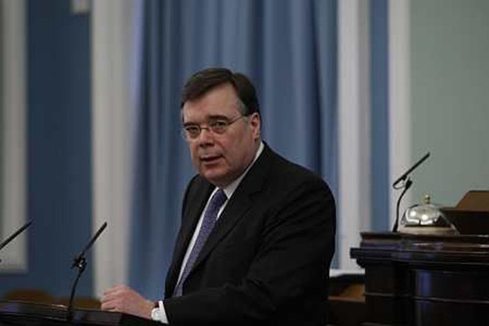 Geir H. Haarde ferðast mikið þessa dagana.