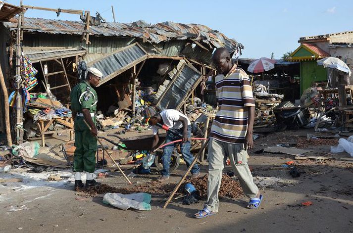 Talið er að hryðjuverkasamtökin Boko Haram hafi skipulagt árásina.