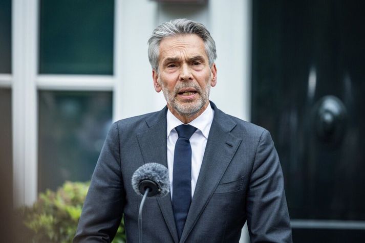 Dick Schoof hefur gegnt embætti forsætisráðherra Hollands frá 2. júlí á síðasta ári. 