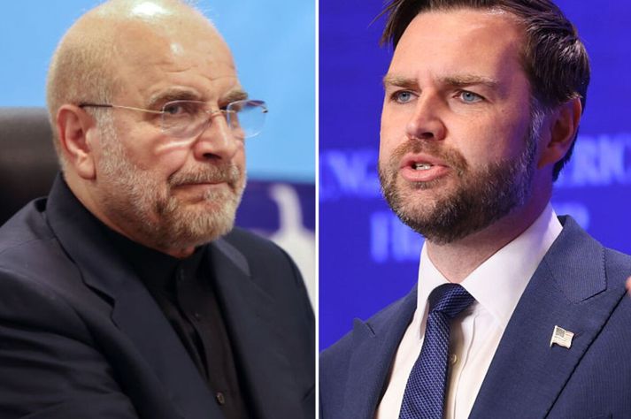 Þingforsetinn Mohammad Bagher Ghalibaf og varaforsetinn JD Vance leiða samningateyminn. Enn er óvíst hvort þeir funda í Pakistan í vikunni.