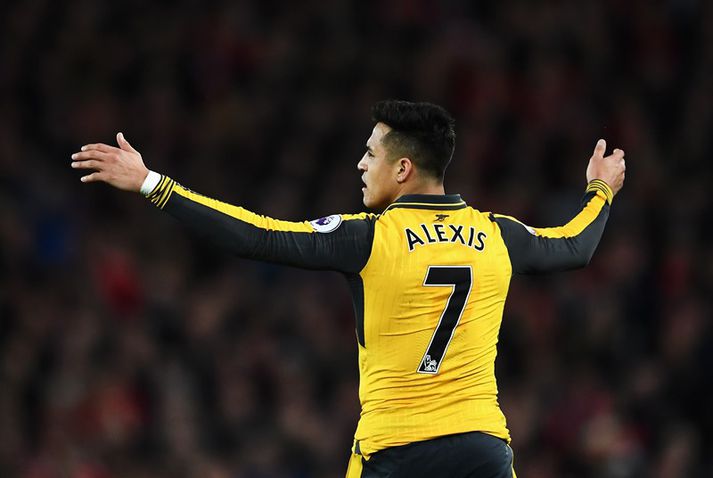 Alexis Sanchez, leikmaður Arsenal.