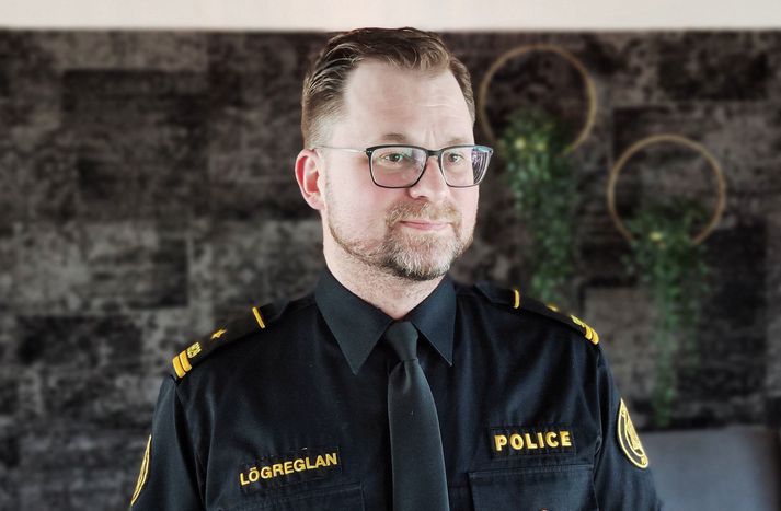 Einar Guðberg Jónsson, lögreglufulltrúi hjá lögreglunni á höfuðborgarsvæðinu.