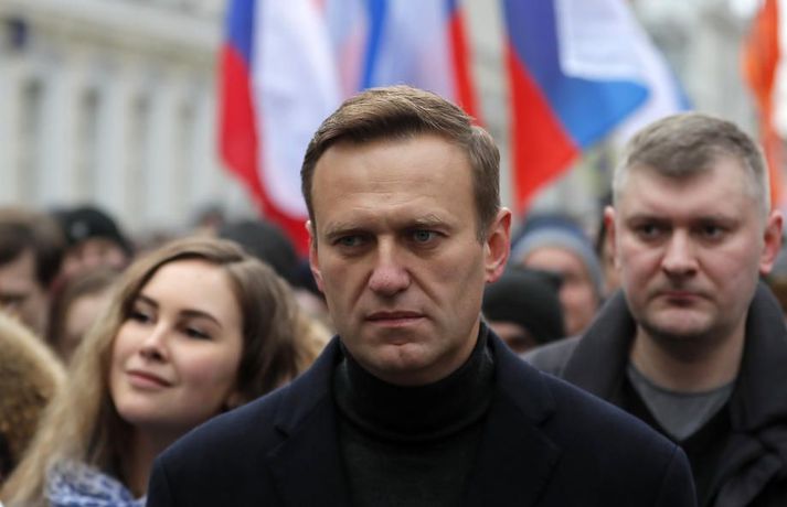Stuðningsmenn Alexei Navalny eru sannfærðir um að Vladimir Putin Rússlandsforseti hafi skipað að eitrað yrði fyrir andstæðingi hans.