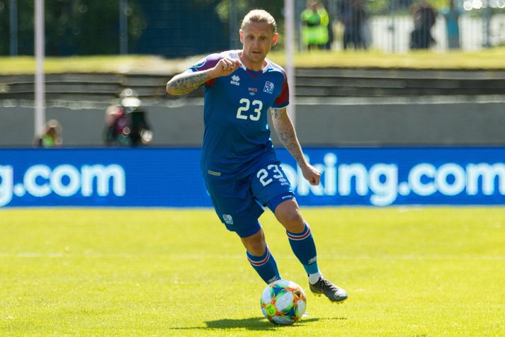 Ari Freyr lék allan leikinn gegn Anderlecht.