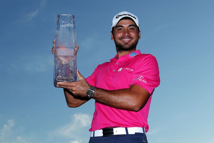 Jason Day fagnar sínum öðrum risatitli.