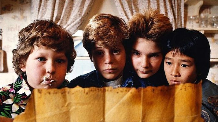 The Goonies er ein af klassískum kvikmyndunum frá níunda áratugnum.