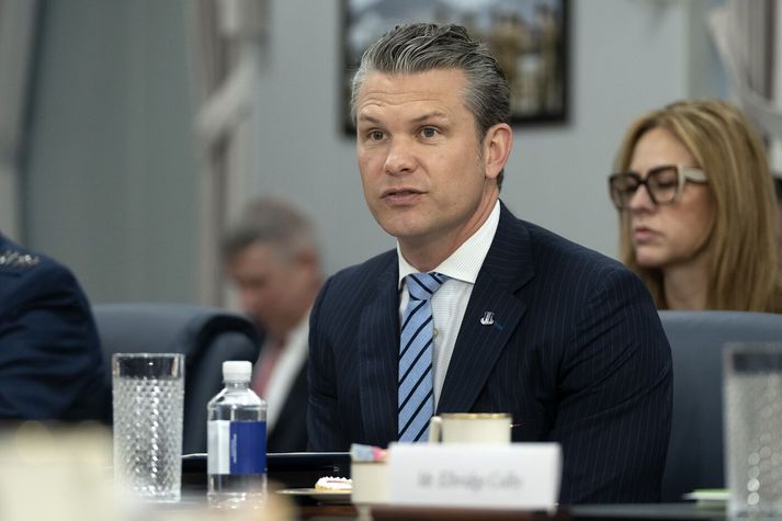 Pete Hegseth, varnarmálaráðherra Bandaríkjanna.