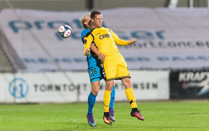 Kjartan Henry er næstmarkahæsti leikmaður Horsens á tímabilinu.