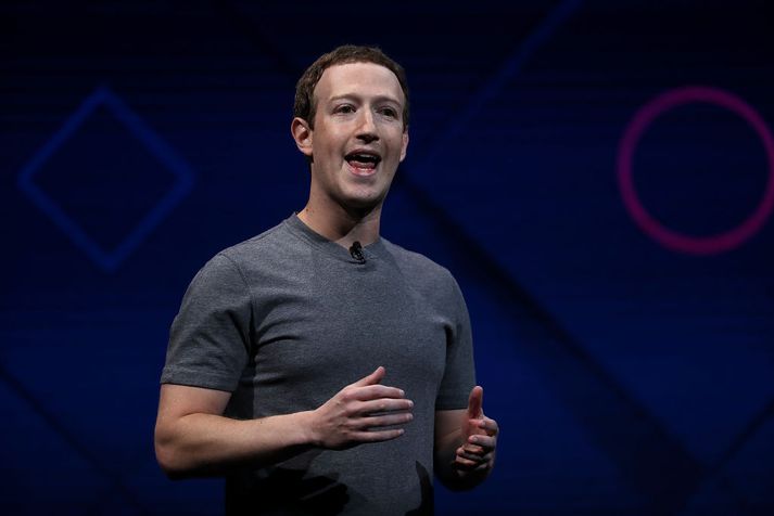 Mark Zuckerberg kom fram á ráðstefnu í San Jose í Kaliforníu fyrr í mánuðinum.