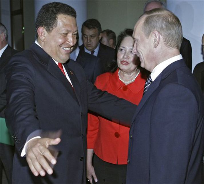 Amigo mio. Chavez og Putin.