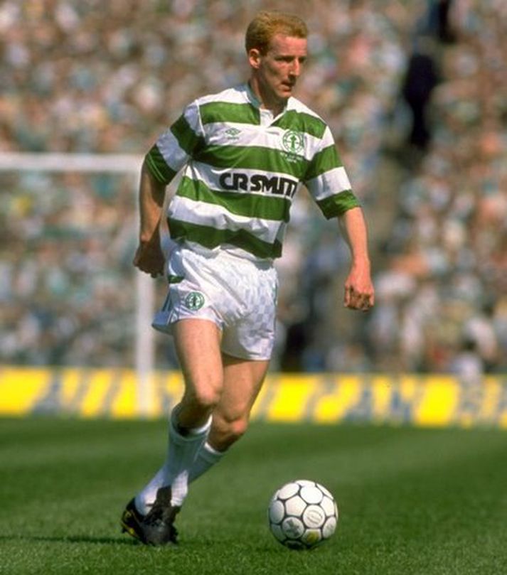 Tommy Burns í bikarúrslitaleik Celtic og Dundee árið 1988.