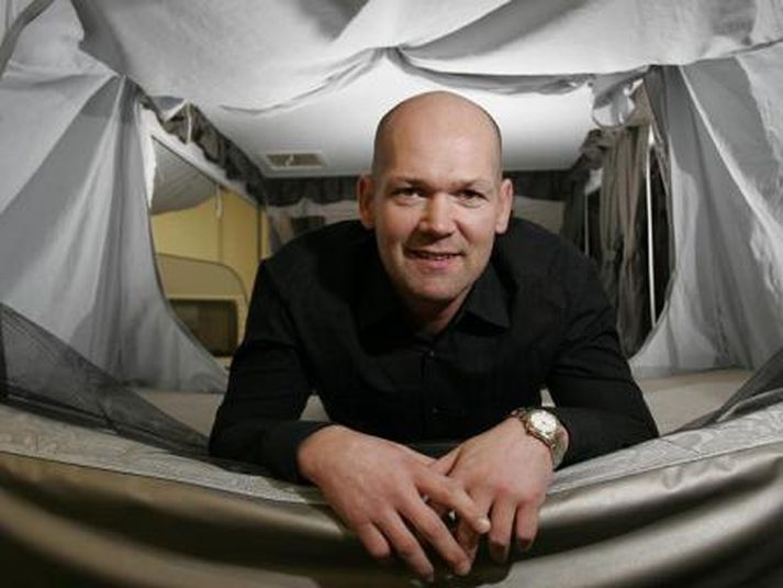 Björgvin Barðdal hjá Seglagerðinni Ægi.