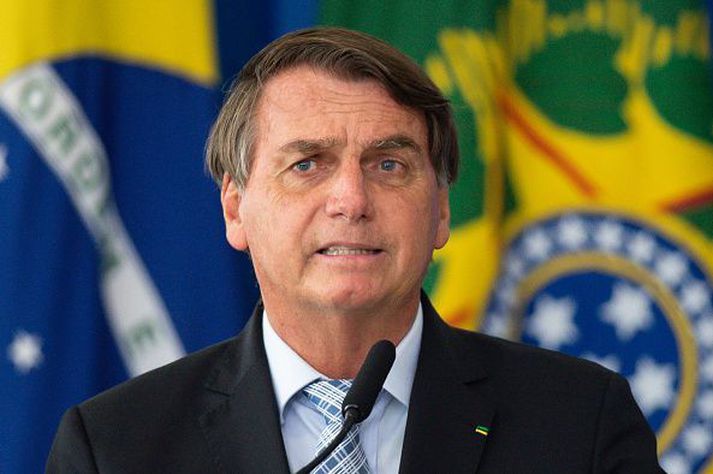 Jair Bolsonaro, forseti Brasilíu.