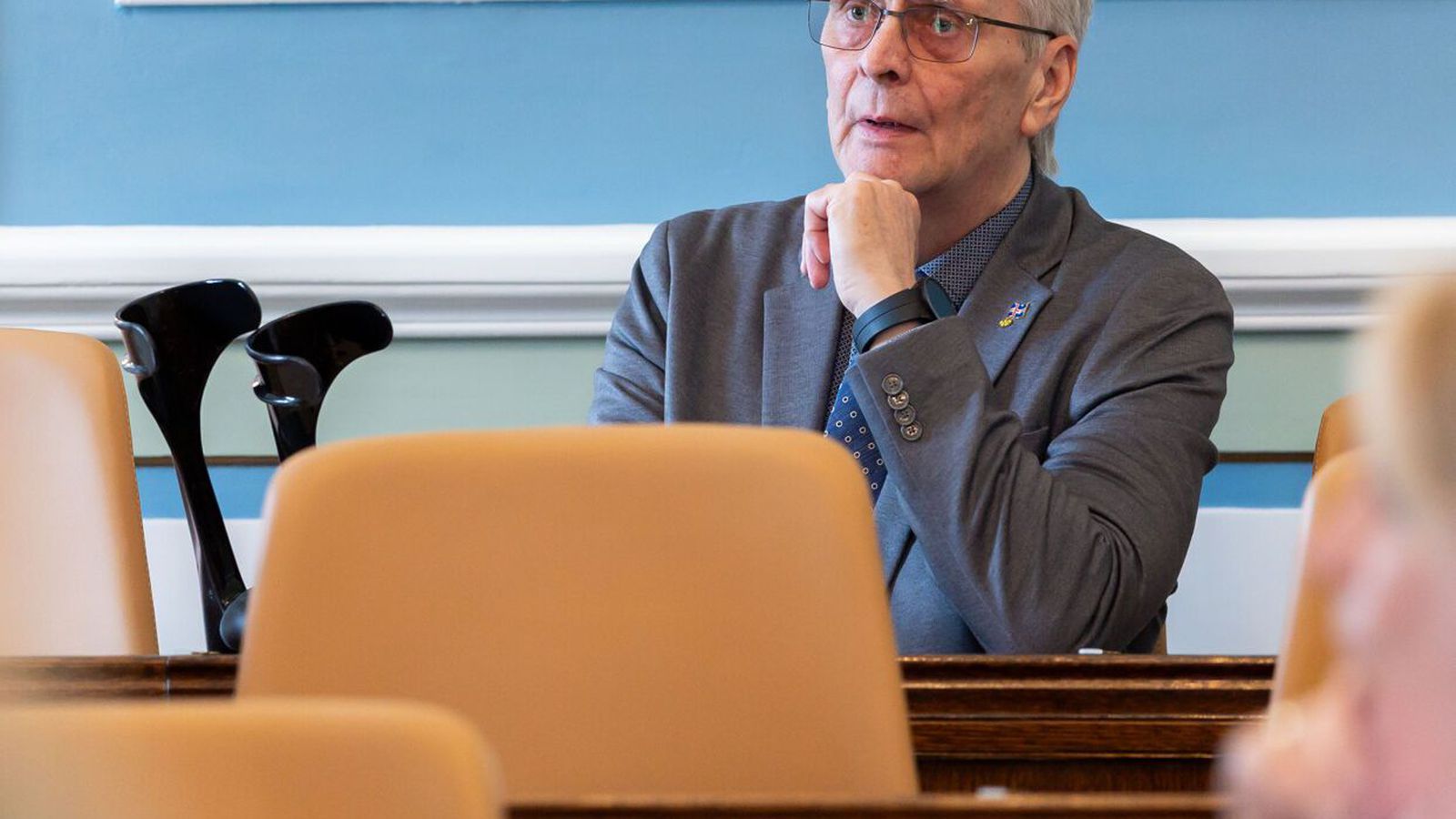 Hver á­kvað að Guð­mundur Ingi ætti að hætta?