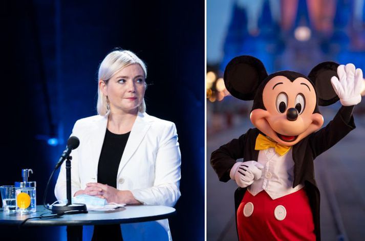 Lilja kvaðst hafa orðið fyrir vonbrigðum að sjá að Disney byði hvorki upp á íslenskt tal né texta á streymisveitu sinni.