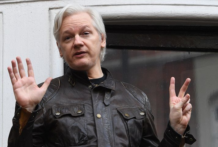 Julian Assange, stofnandi Wikileaks.