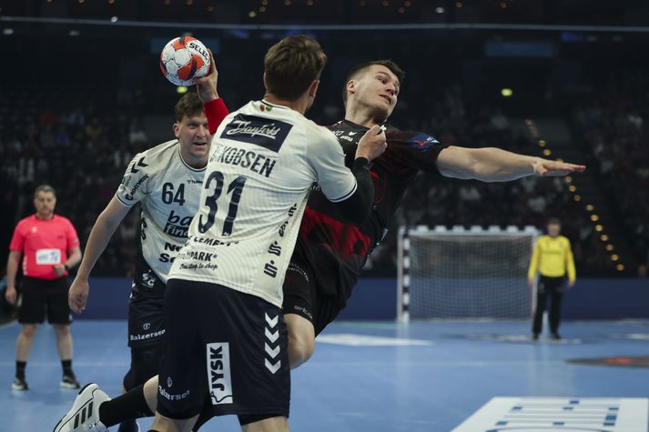 Elvar Örn Jónsson er að spila sína síðustu leiki fyrir Melsungen en hann er á förum til Magdeburg.