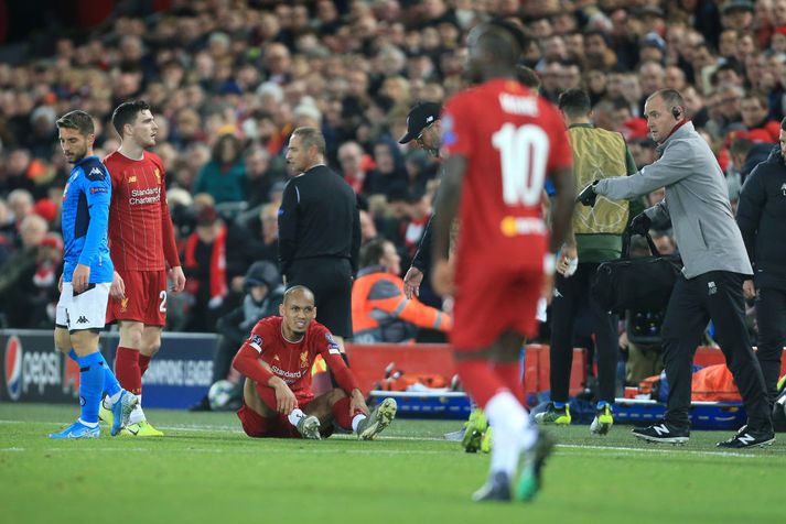 Meiðsli Fabinho eru áfall fyrir Liverpool