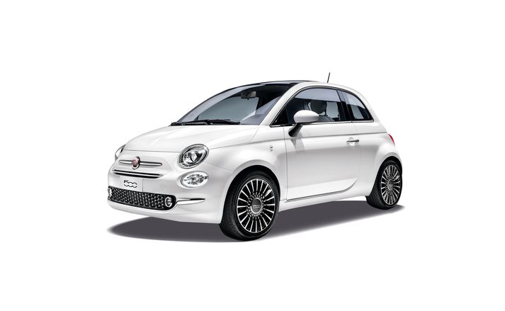 Krúttbomban Fiat 500.