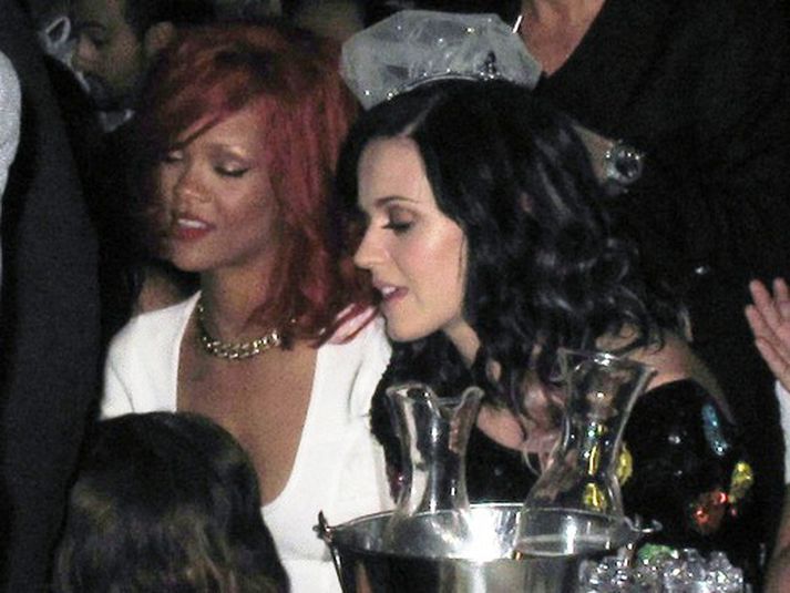 Rihanna og Katy Perry. MYNDIR/Cover Media