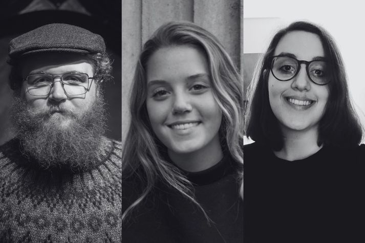 Atli Freyr Hjaltason, Aurora DiRienzo og Francesca Stoppani hlutu tilnefninguna topp 20 undir 30 hjá Nordic Music Biz.