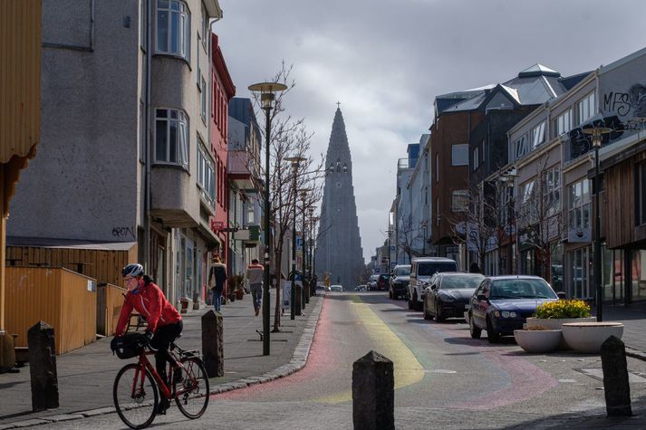 Miðbær Reykjavík á tímum Covid-19