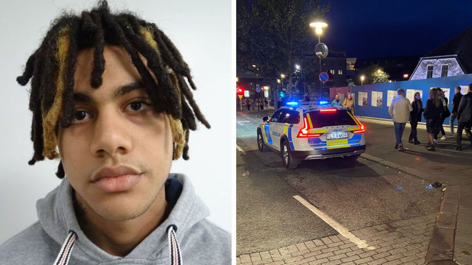 Þrír í haldi vegna stunguárásar: Gabríel Douane einn grunaðra