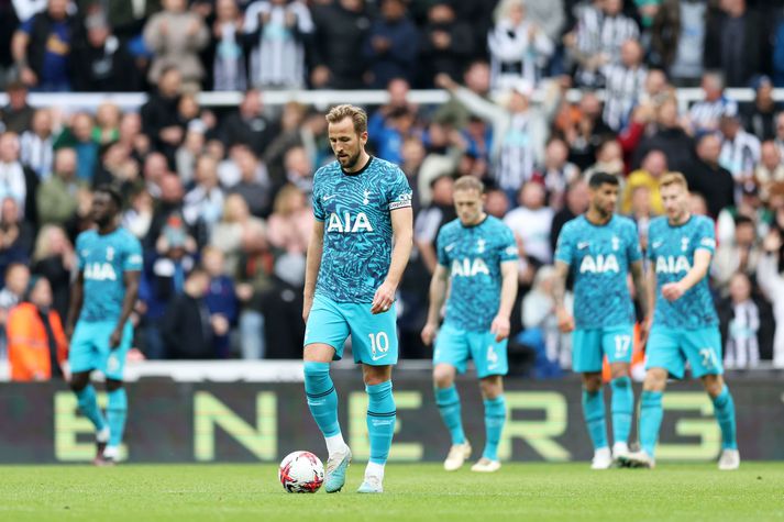 Leikmenn Tottenham máttu þola niðurlægjandi tap gegn Newastle um liðna helgi.