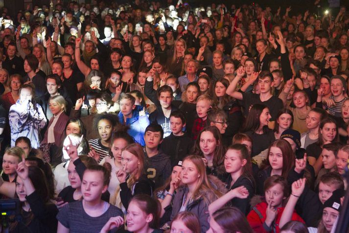 Góð stemning hefur skapast á Sónar Reykjavík undanfarin ár.