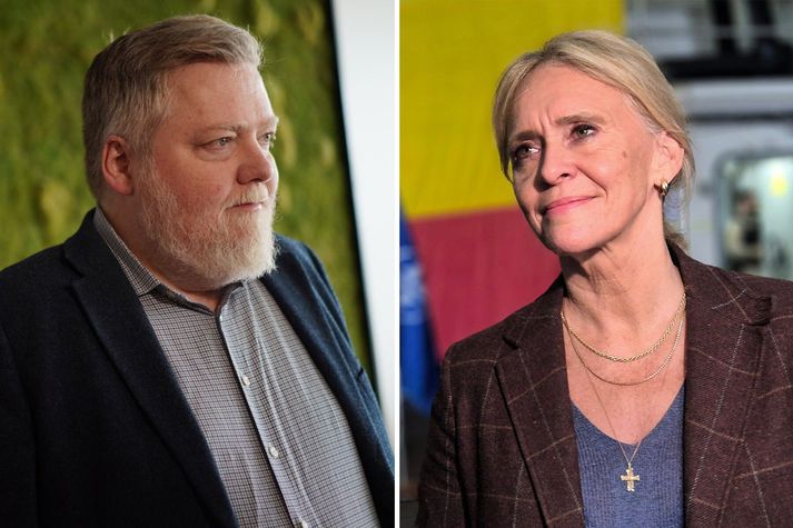 Sigmundur Davíð og Þorgerður Katrín eru ekki sammála um bókun 35.