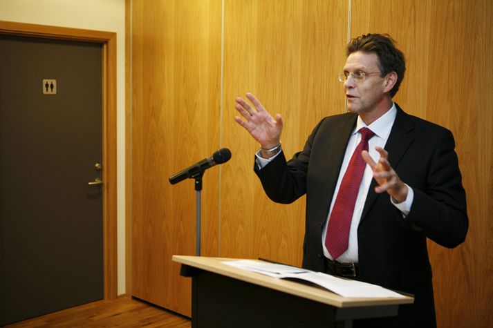 Gunnar Einarsson bæjarstjóri telur verkið vera 70 milljónanna virði.