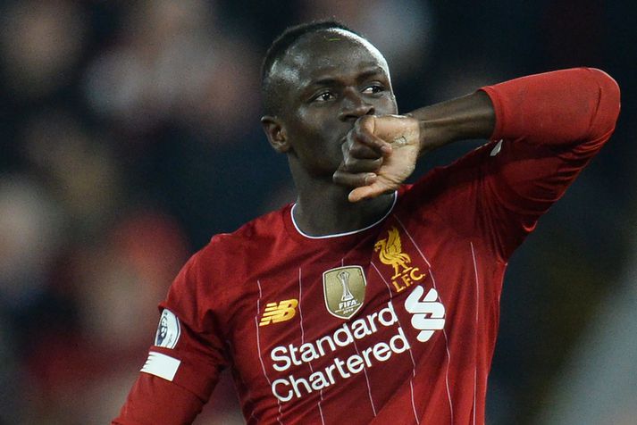 Sadio Mané er kominn í hóp bestu leikmanna heims. Hér fagnar hann marki með Liverpool.