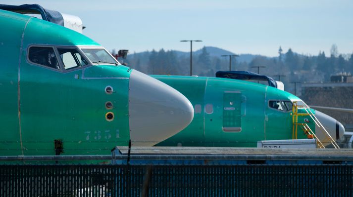Tvær Boeing 737 Max 8. á flugbraut í Renton í Washington. Bandarísk flugmálayfirvöld hafa farið fram á að gerðar verði lagfæringar á þotunum.
