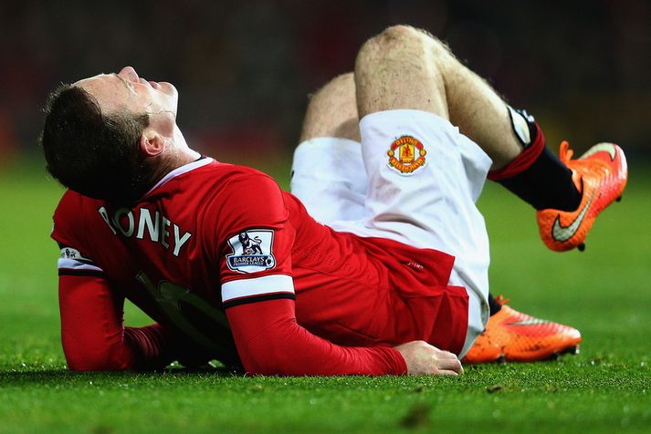 Wayne Rooney, fyrirliði Manchester United.