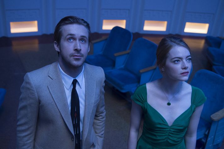 Ryan Gosling og Emma Stone í La La Land.