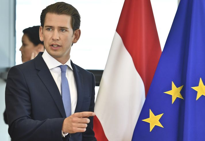 Sebastian Kurz, kanslari Austurríkis.