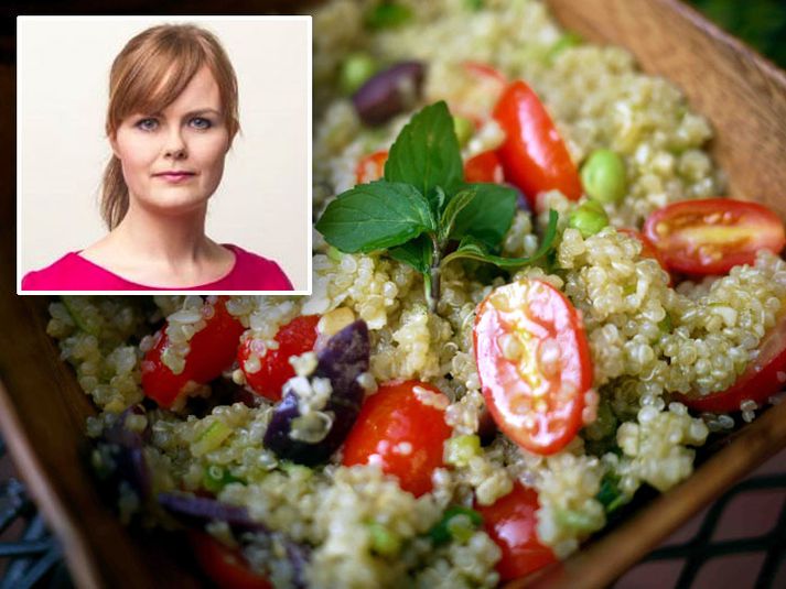 Sæunn Ingibjörg Marinósdóttir er formaður fræðslunefndar Samtaka grænmetisæta á Íslandi.