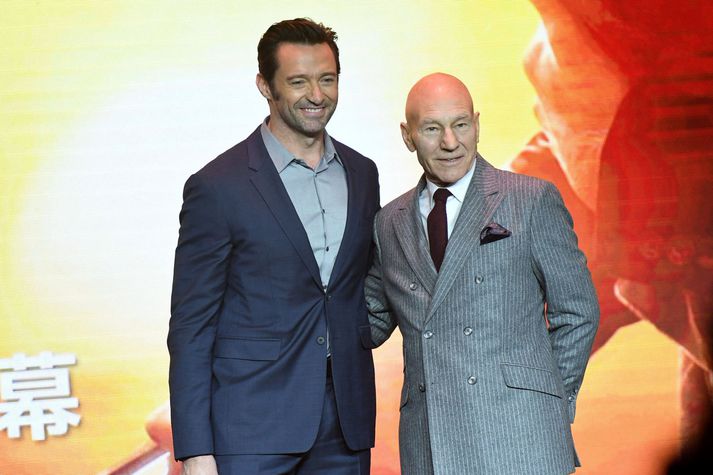 Hugh Jackman og Patrick Stewart fara með tvö aðalhlutverkin í myndinni Logan.