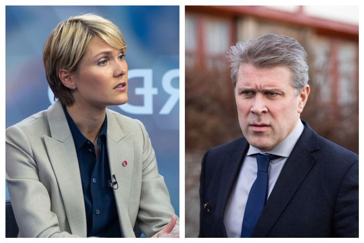 Kristrún Frostadóttir verðandi formaður Samfylkingarinnar og Bjarni Benediktsson fjármálaráðherra sökuðu hvort annað um fáfræði um fjármálagjörninga á Alþingi í dag.