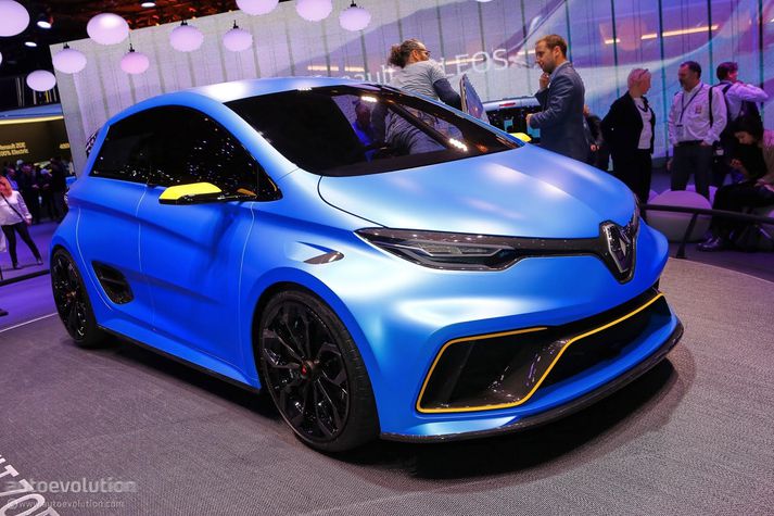 Renault Zoe e-Sport er gríðarflott græja og öflug að sama skapi.