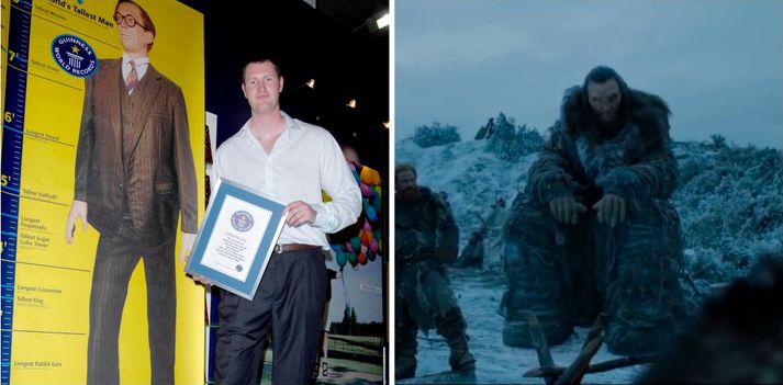 Neil Fingleton var hæsti maður Bretlands og lék í Game of Thrones.