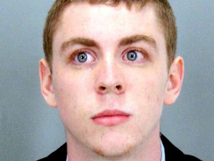 Brock Turner. Mál Turners vakti mikla athygli og reiði í Bandaríkjunum eftir að dómurinn yfir honum var kveðinn upp.