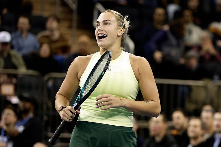Aryna Sabalenka er á toppi hiemslistans.