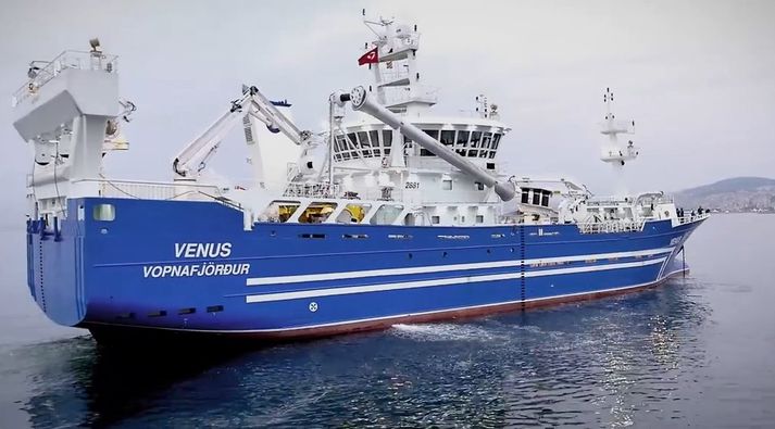 Venus, nýtt fjölveiðiskip HB Granda, kostaði um 3,5 milljarða króna.