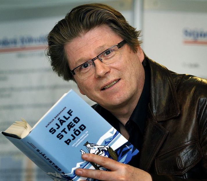 Í nýrri bók sinni segir Eiríkur Bergmann Einarsson að hugmyndir um fullveldi og þjóðina liggi að baki íslenskri stjórnmálaumræðu. Fréttablaðið/GVA