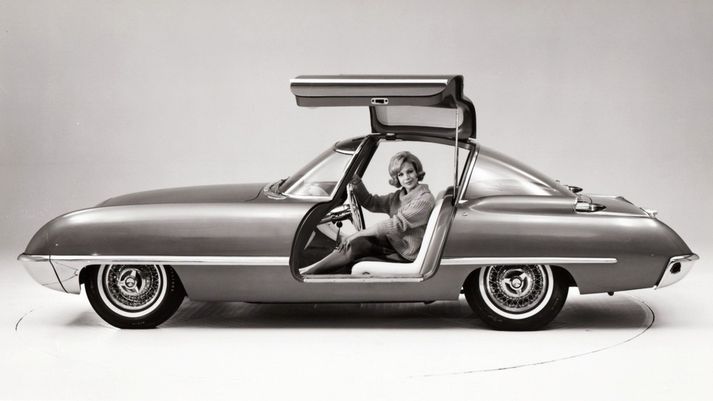 Ford Cougar 406 Concept var einstaklega fallegur bíll
