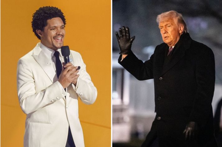  Trump hefur hótað að lögsækja Trevor.