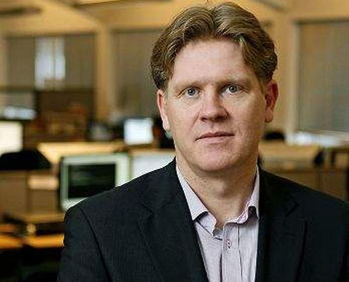 Gestur G. Gestsson forstjóri Skýrr er ánægður með uppstokkun á fyrirtækinu og samþættingu fyrirtækja. Það skili sér í öflugri heild. Fréttablaðið/Pjetur